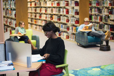 First floor library image
